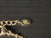 Sieraden bestaande uit o.a. schakelketting met harthanger, oorbellen & armband - afbeelding 8 van  10