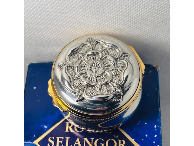 Sieraden doos - royal selangor - tudor rose - afbeelding 2 van  7