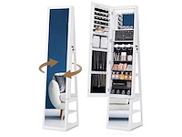 Sieraden kast met spiegel op draaiplateau - afbeelding 1 van  4