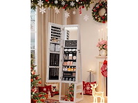 Sieraden kast met spiegel op draaiplateau - afbeelding 2 van  4