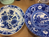 Sierborden blauw 4stuks - afbeelding 2 van  3