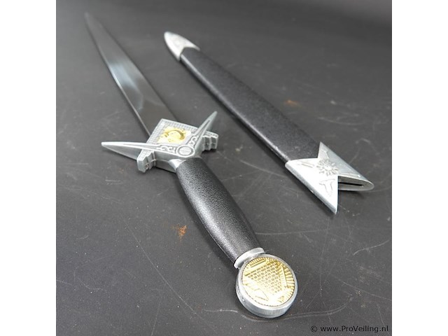 Sierdolk met schede - afbeelding 2 van  5