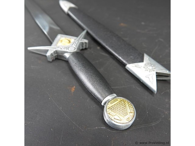 Sierdolk met schede - afbeelding 3 van  5