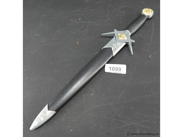 Sierdolk met schede - afbeelding 5 van  5