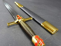 Sierdolk met schede - afbeelding 2 van  5