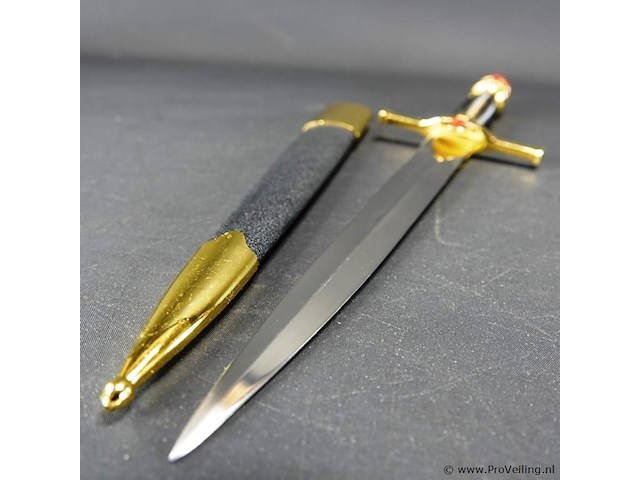 Sierdolk met schede - afbeelding 4 van  5