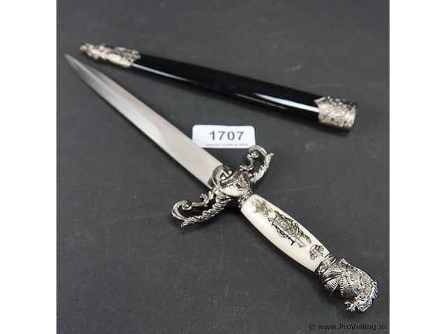 Sierdolk met schede - afbeelding 3 van  5