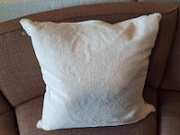 Sierkussen benji off white - 60x60cm - afbeelding 1 van  2