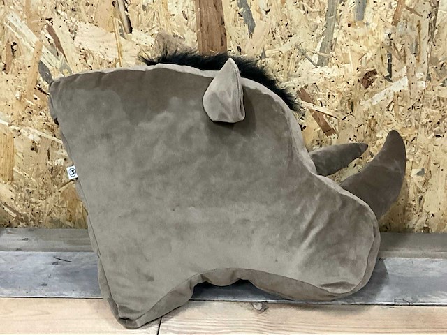 Sierkussen neushoorn - afbeelding 3 van  3