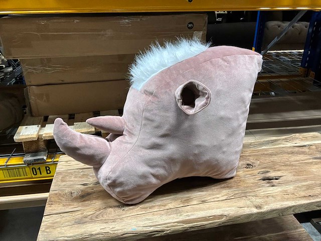 Sierkussen neushoorn - afbeelding 2 van  2