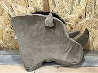 Sierkussen neushoorn - afbeelding 3 van  3