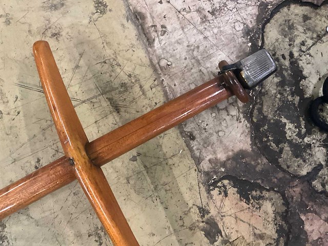 Siermast - mahonie gelakt - overige bootonderdeel - afbeelding 3 van  4