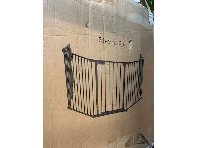 Sierra 5p metalen puppyren / hondenren - afbeelding 2 van  3