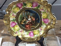 Sierschaal met staander - afbeelding 1 van  2