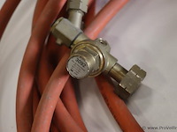Sievert gasslang met branderhandgreep en slangbreukventiel 3092 p/n 18 - afbeelding 3 van  4