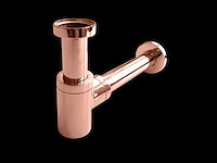 Sifon glanzend rose goud - afbeelding 1 van  5
