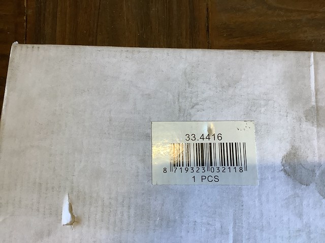 Sifon laag 5/4 mat zwart, wb, 33.4416, mat zwart - afbeelding 3 van  3