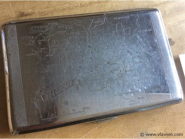 Sigaretten etui belgië - afbeelding 2 van  3