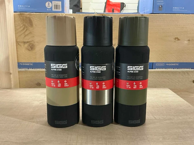 Sigg alpine star 0,5l thermosfles (8x) - afbeelding 1 van  6