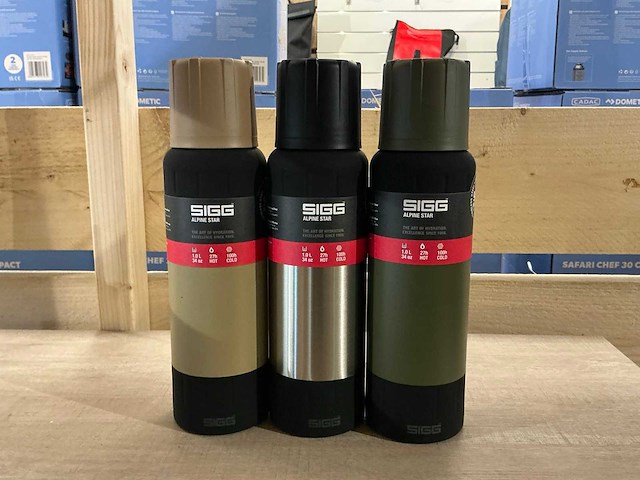 Sigg alpine star 1l thermosfles (12x) - afbeelding 1 van  5