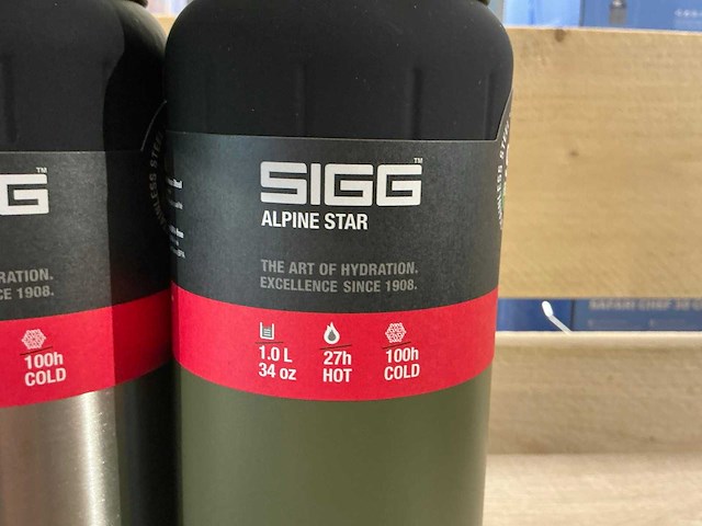 Sigg alpine star 1l thermosfles (12x) - afbeelding 2 van  5