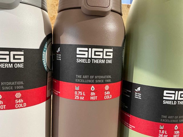 Sigg shield therm one 0,5/0,75/1l thermosfles (14x) - afbeelding 3 van  6