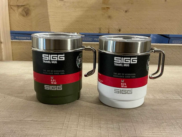Sigg travel mug koffiemok (8x) - afbeelding 1 van  6