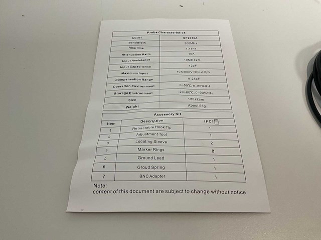 Siglent sds 2304x digital storage oscilloscope - afbeelding 7 van  7