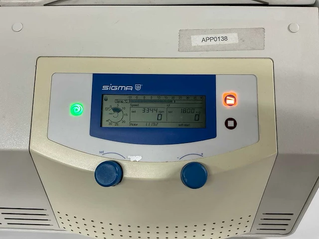 Sigma 2-16k centrifuge - afbeelding 2 van  7