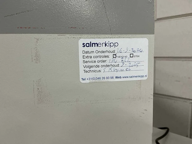 Sigma 2-16k centrifuge - afbeelding 6 van  7