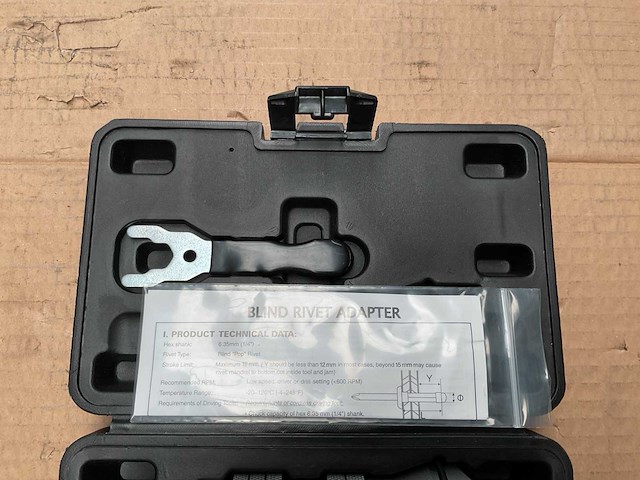 Sigma br5 blind rivet adapter - afbeelding 1 van  2