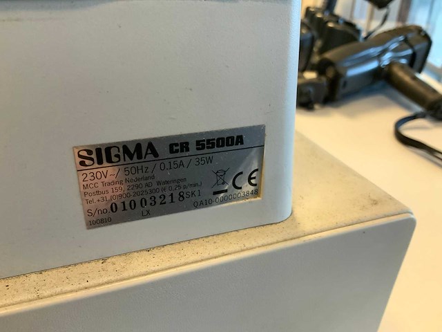 Sigma cr5500a elektronische kassa - afbeelding 3 van  3