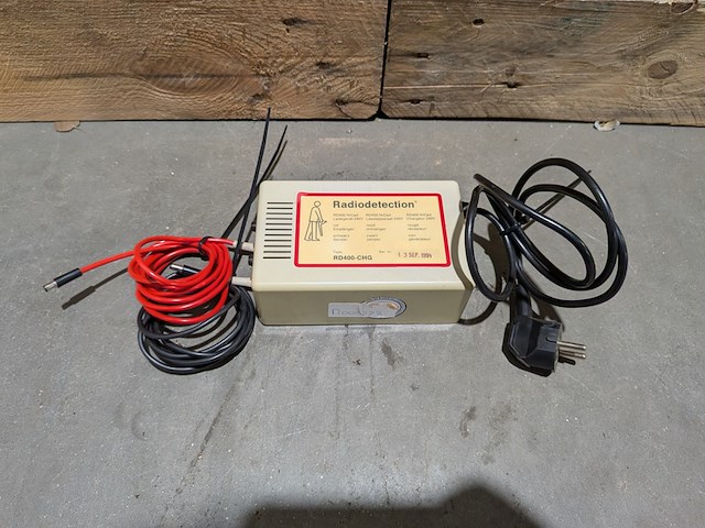 Signaalgenerator + kabel- en leidingsopspoorapparaat, radiodetection, rd400 stx en rd400sl, 2007 - afbeelding 7 van  8