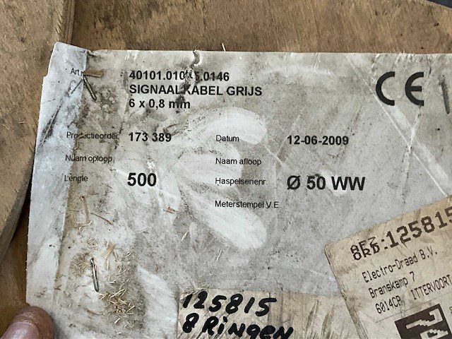 Signaalkabel 6x0,8 (5x) - afbeelding 4 van  5