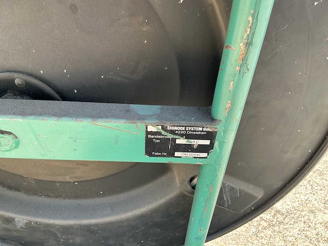 Signode strapex stb65 accubindapparaat met trolley, bindband, accu, lader en sluitklemmen - afbeelding 3 van  11