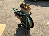 Signode strapex stb65 accubindapparaat met trolley, bindband, accu, lader en sluitklemmen - afbeelding 4 van  11