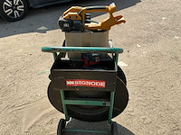 Signode strapex stb65 accubindapparaat met trolley, bindband, accu, lader en sluitklemmen - afbeelding 5 van  11