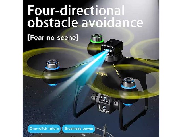 Sii2 8k dual camera drone (4x) - afbeelding 3 van  11