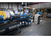 Sila - pijpen trekbank voorzien van itb dubbele ahdm 300 coil aanvoerunit