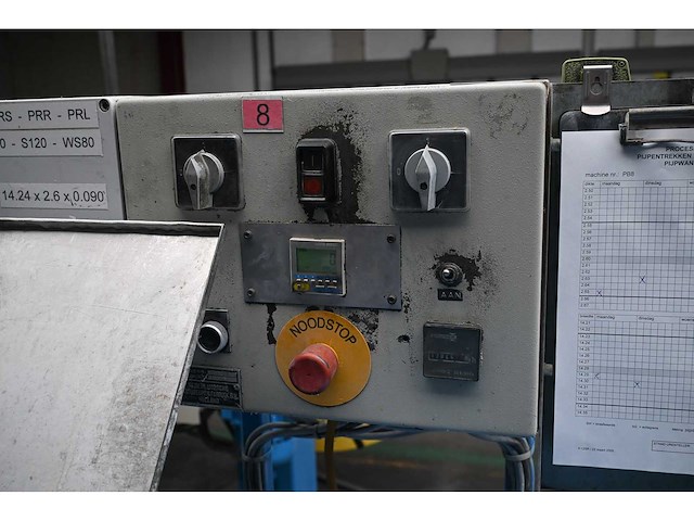 Sila - pijpen trekbank voorzien van itb dubbele ahdm 300 coil aanvoerunit - afbeelding 6 van  7