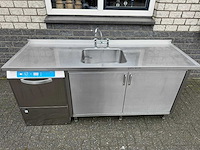 Silanos - vaatwas + spoeltafel - korvenvaatwasmachine - afbeelding 1 van  4