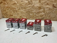 Silca diverse blanco sleutels (344x) - afbeelding 12 van  19