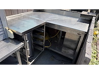 Silco rvs hoekmeubel - afbeelding 2 van  5
