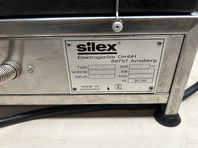 Silex - t-1 - professionele contactgrill - afbeelding 1 van  1