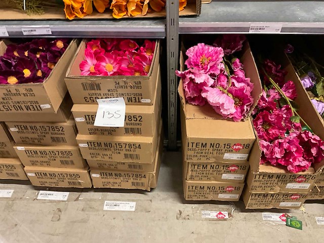 Silka, art en emerald kunstbloemen - afbeelding 3 van  12