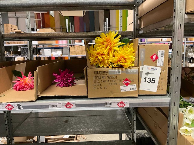 Silka, art en emerald kunstbloemen - afbeelding 11 van  12