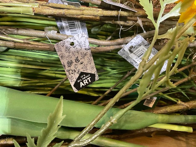 Silka, art en emerald kunstbloemen - afbeelding 2 van  10