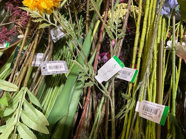 Silka, art en emerald kunstbloemen - afbeelding 9 van  10