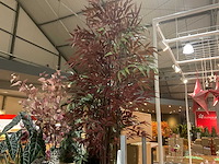 Silka en emerald kunstbloemen op vazen - afbeelding 3 van  9