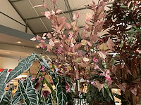 Silka en emerald kunstbloemen op vazen - afbeelding 5 van  9